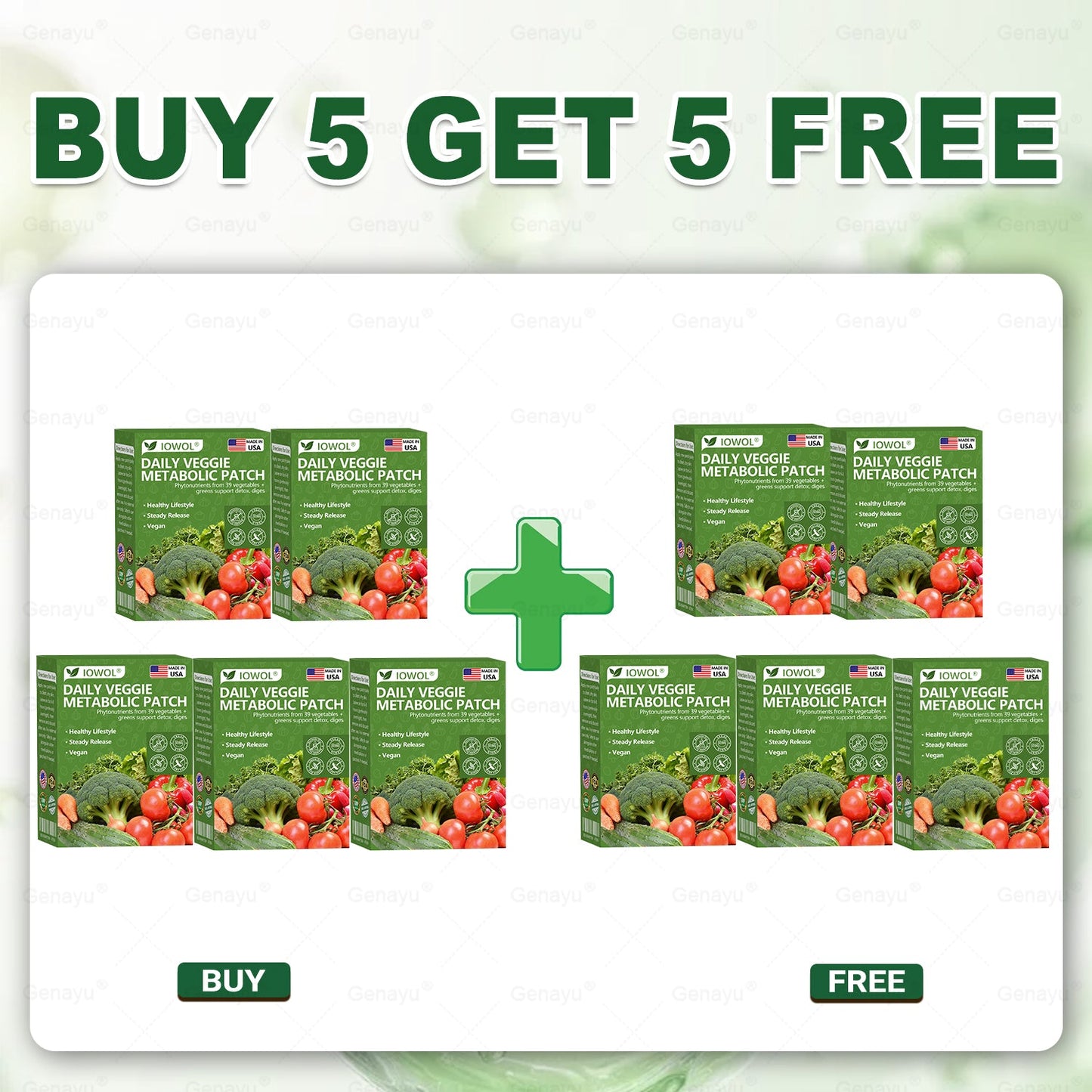 美国🥦𝐎𝐟𝐟𝐢𝐜𝐢𝐚𝐥 𝐒𝐭𝐨𝐫𝐞 | 𝐈𝐎𝐖𝐎𝐋® 𝐃𝐚𝐢𝐥𝐲 𝐕𝐞𝐠𝐞𝐭𝐚𝐛𝐥𝐞 𝐌𝐞𝐭𝐚𝐛𝐨𝐥𝐢𝐜 𝐏𝐚𝐭𝐜𝐡 𝐮𝐬𝐞𝐬 𝐨𝐫𝐠𝐚𝐧𝐢𝐜 𝐯𝐞𝐠𝐞𝐭𝐚𝐛𝐥𝐞 𝐞𝐱𝐭𝐫𝐚𝐜𝐭𝐬 𝐚𝐧𝐝 𝐩𝐡𝐲𝐭𝐨𝐧𝐮𝐭𝐫𝐢𝐞𝐧𝐭𝐬 𝐟𝐫𝐨𝐦 𝟑𝟗 𝐯𝐞𝐠𝐞𝐭𝐚𝐛𝐥𝐞𝐬 + 𝐠𝐫𝐞𝐞𝐧𝐬 𝐭𝐨 𝐬𝐮𝐩𝐩𝐨𝐫𝐭 𝐝𝐞𝐭𝐨𝐱, 𝐝𝐢𝐠𝐞𝐬𝐭𝐢𝐨𝐧 & 𝐦𝐞𝐭𝐚𝐛𝐨𝐥𝐢𝐜 𝐫𝐞𝐬𝐞𝐭, 𝐚𝐧𝐝 𝐛𝐨𝐨𝐬𝐭 𝐞𝐧𝐞𝐫𝐠𝐲 𝐟𝐨𝐫 𝐚𝐥𝐥-𝐝𝐚𝐲 𝐰𝐞𝐥𝐥𝐧𝐞𝐬𝐬.